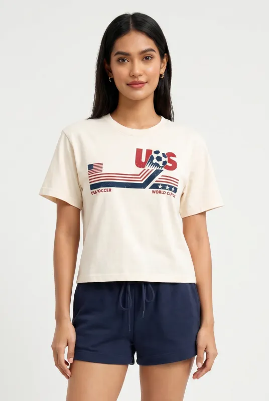 USA Soccer World Cup Short Sleeve Tee made by Mixology