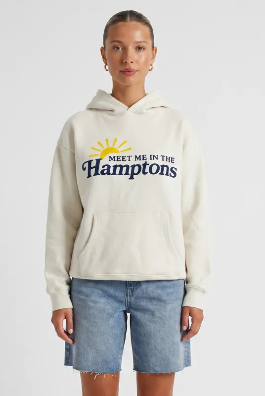 Meet Me In The Hamptons Unisex Hoodie made by Mixology
