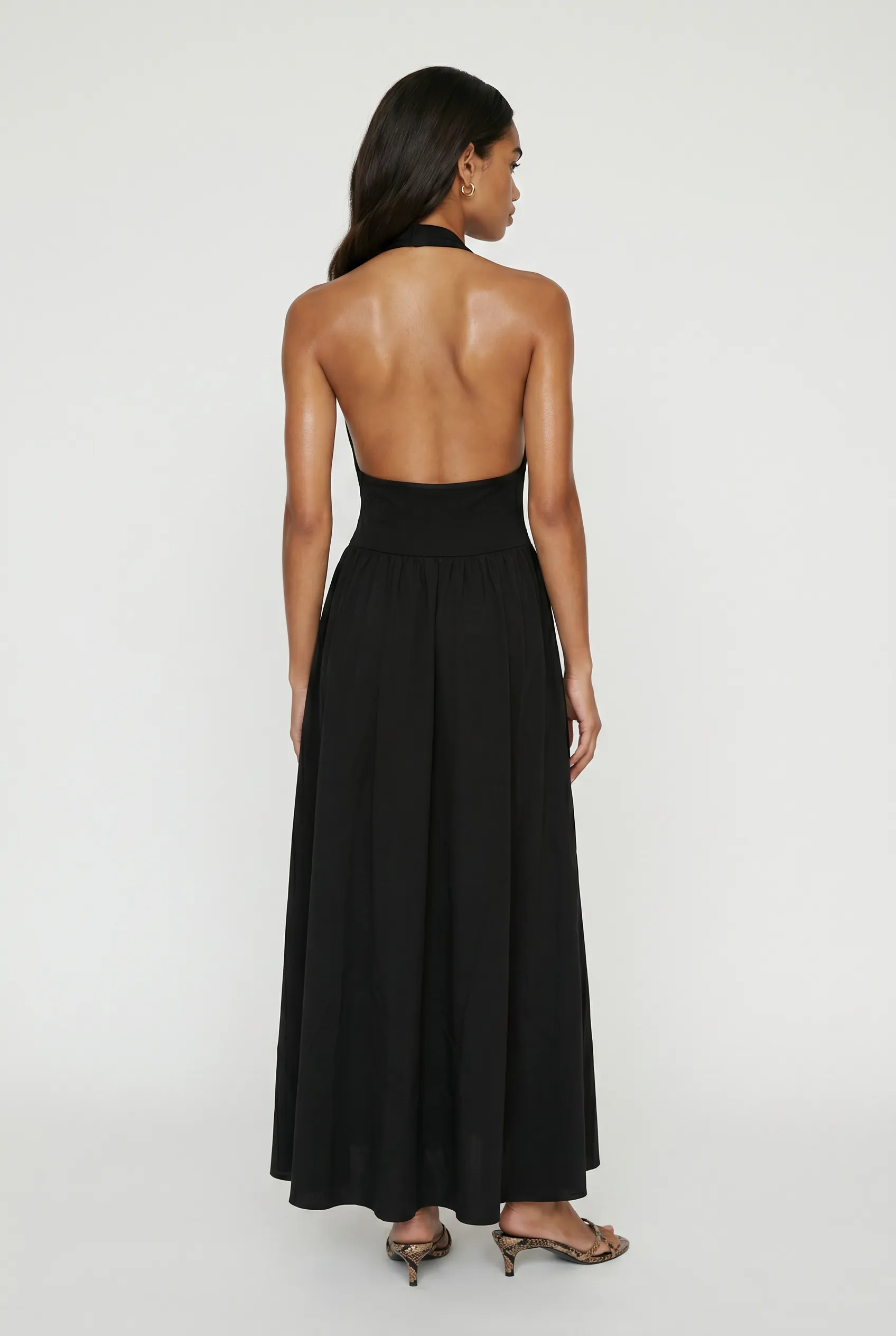 Nola Halter Maxi Dress sold by Mixology product image thumbnail 4
