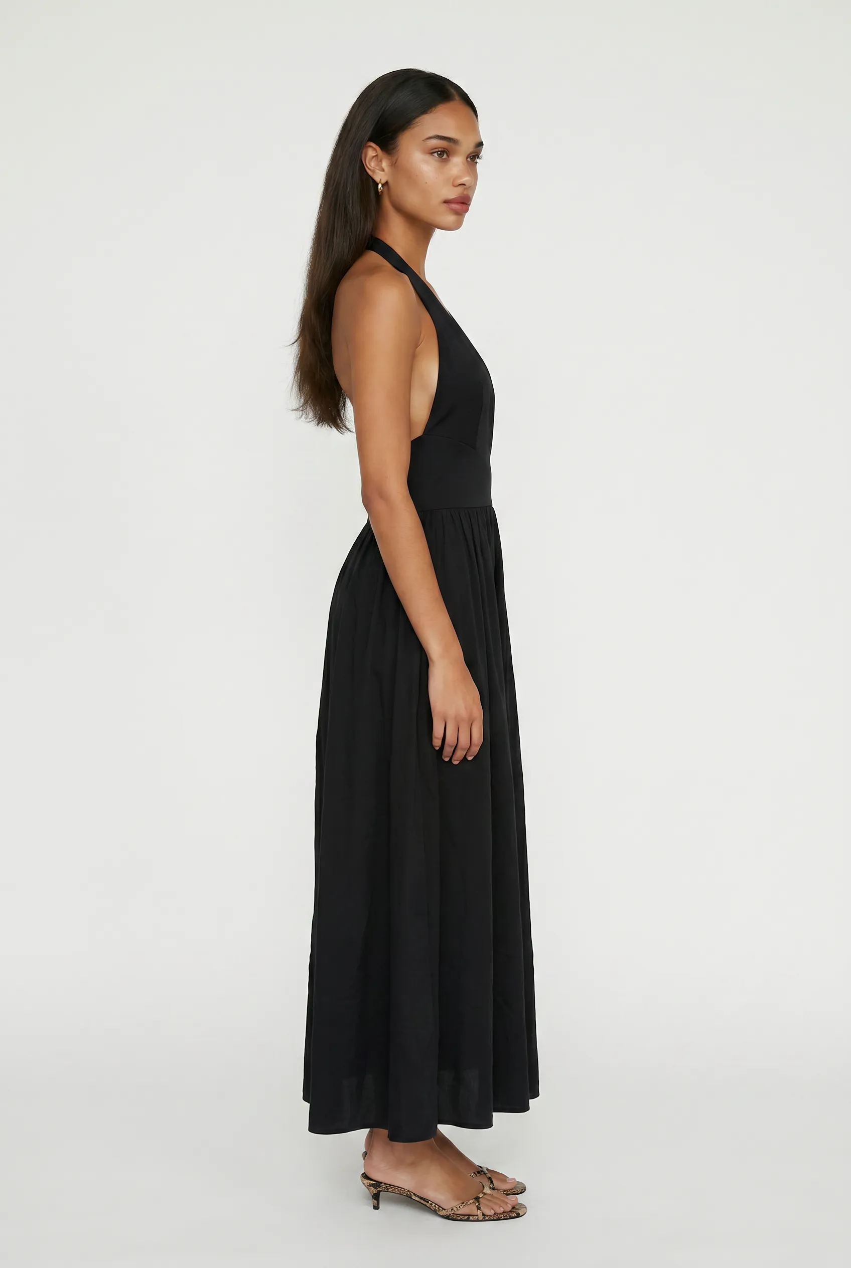 Nola Halter Maxi Dress sold by Mixology product image thumbnail 3
