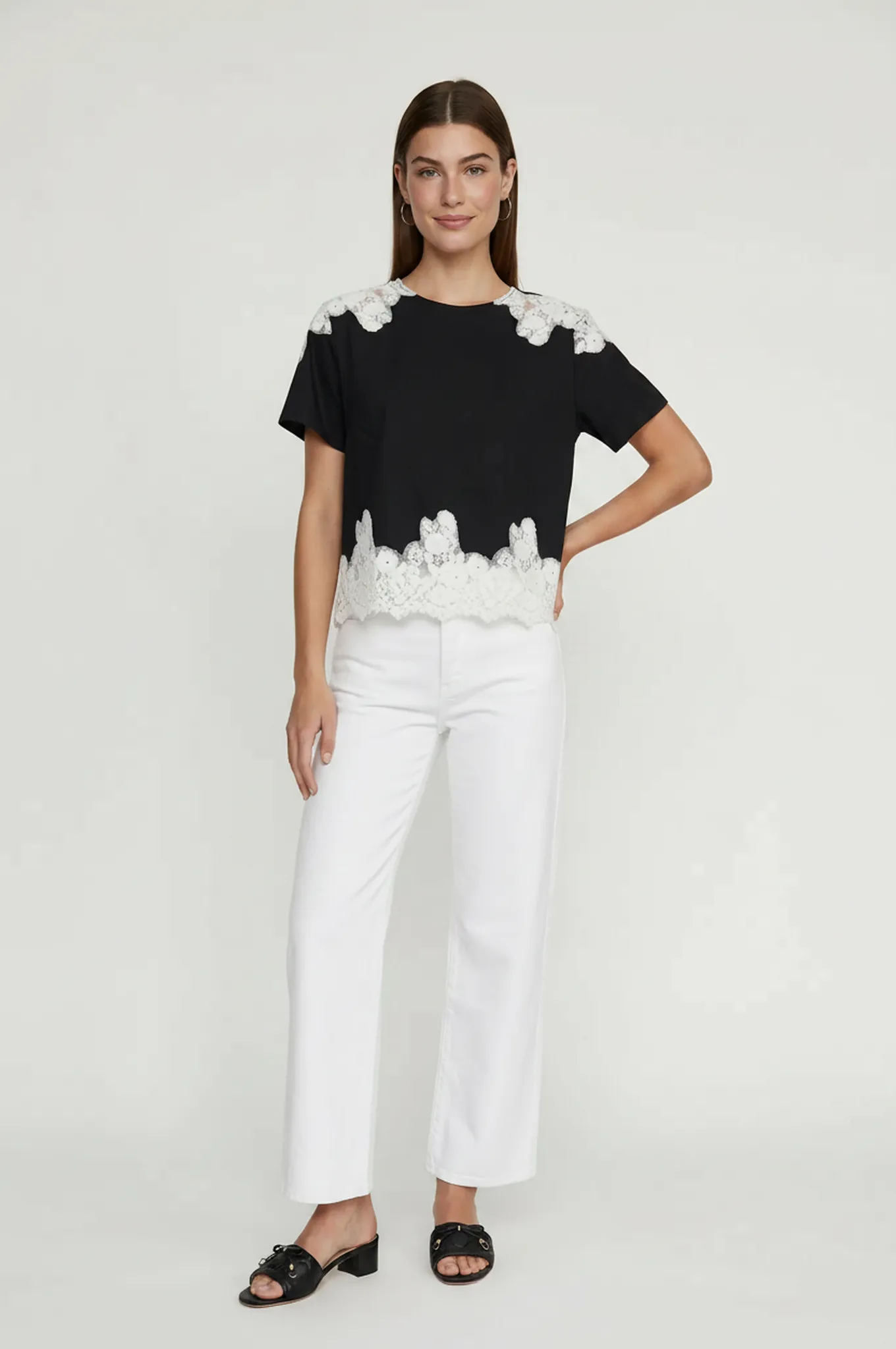 Camille Lace Top sold by Mixology product image thumbnail 2