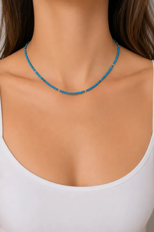 Ocean Drive Beaded Necklace made by Mixology