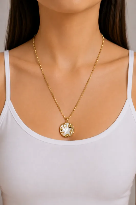 Moon & Tide Necklace made by Mixology