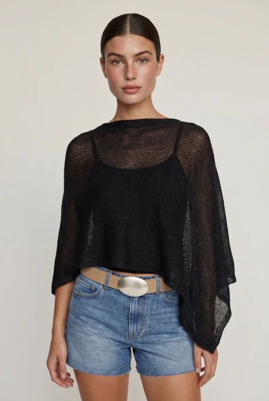 Drift Away Sheer Poncho made by Mixology