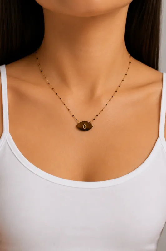 Sandstone Necklace made by Mixology