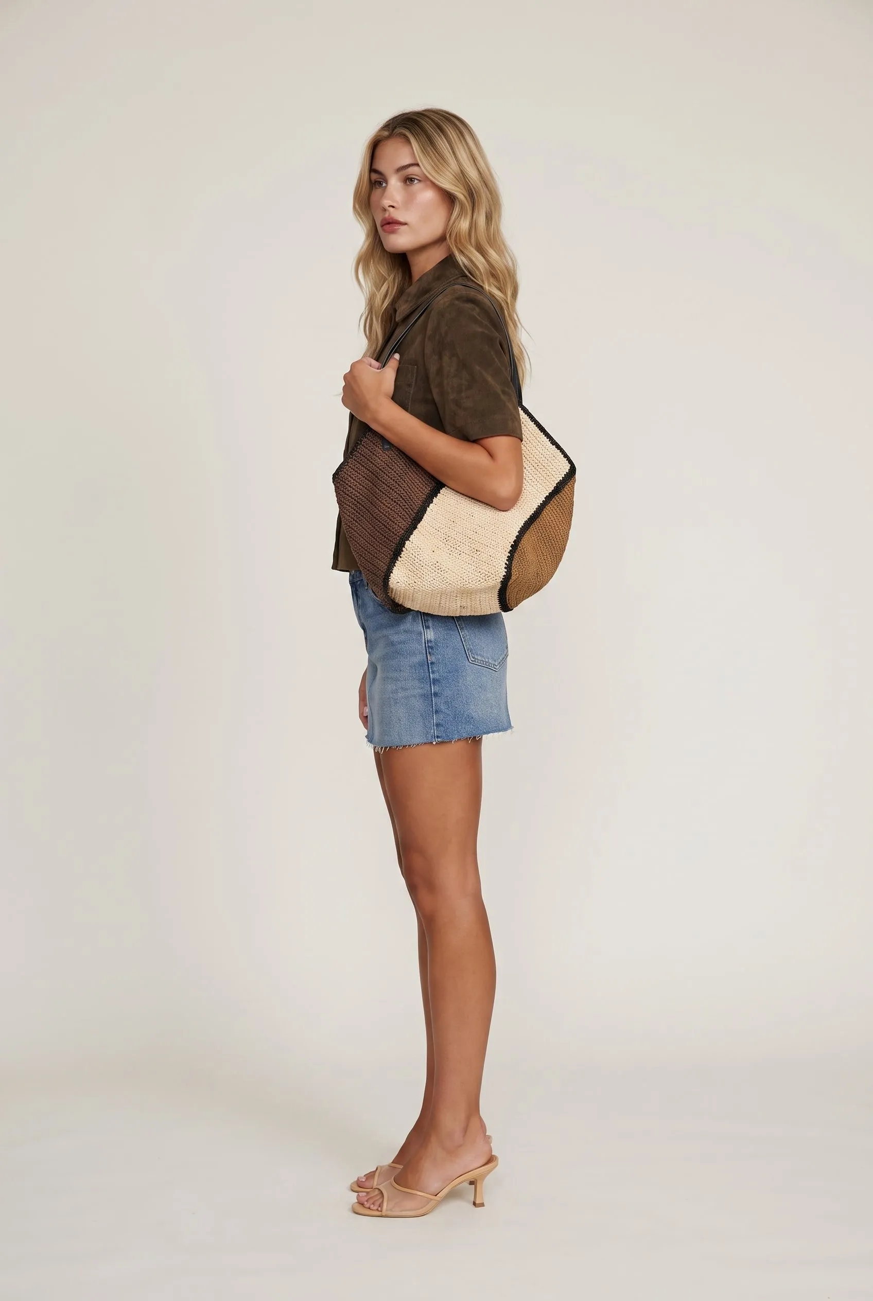 Lia Suede Short Sleeve Jacket sold by Mixology product image thumbnail 3