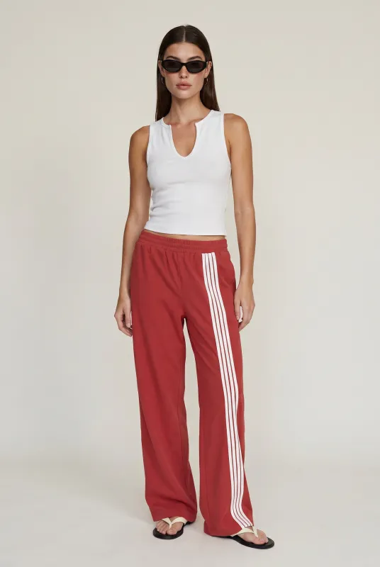Red Eye Track Pant made by Lioness