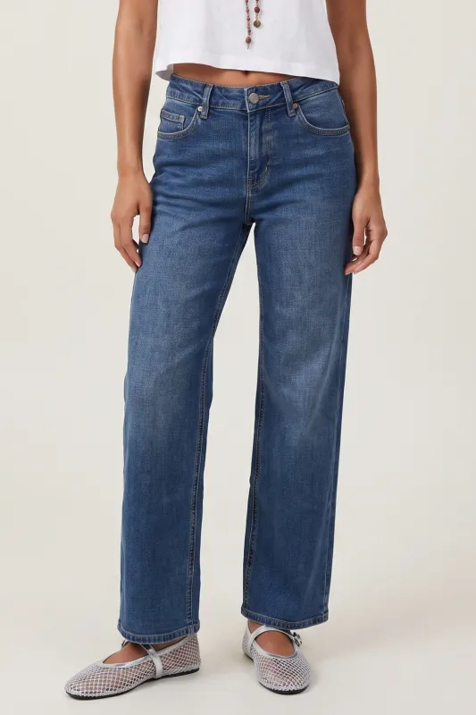 Mid Rise Loose Wide Leg made by Mica Denim