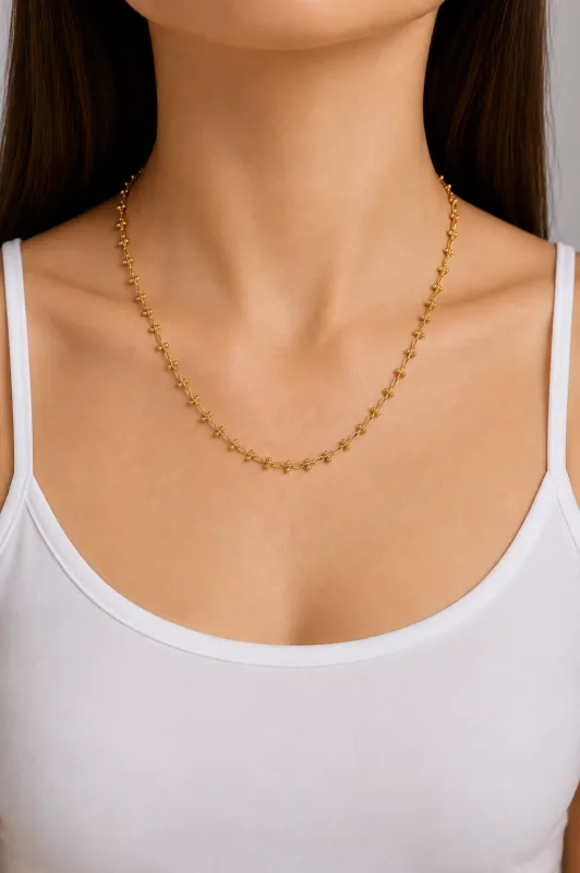 Eloise Ball Chain Necklace made by Mixology