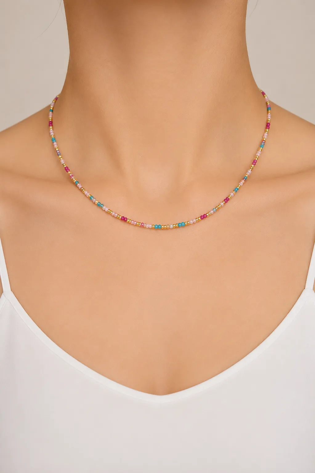 Hudson Multi Bead Necklace sold by Mixology product image thumbnail 2