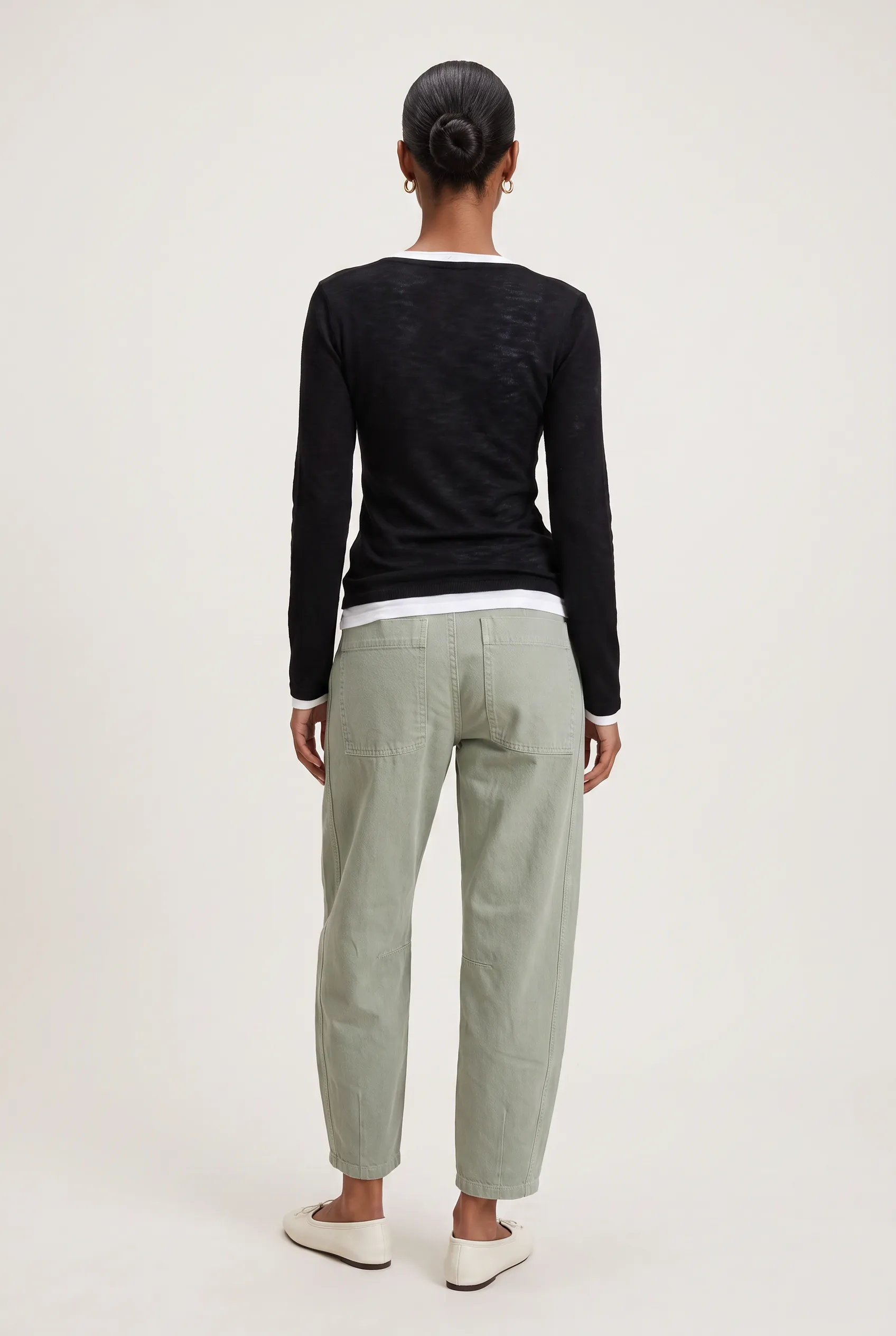 Make It A Double Layer Long Sleeve Top sold by Mixology product image thumbnail 4