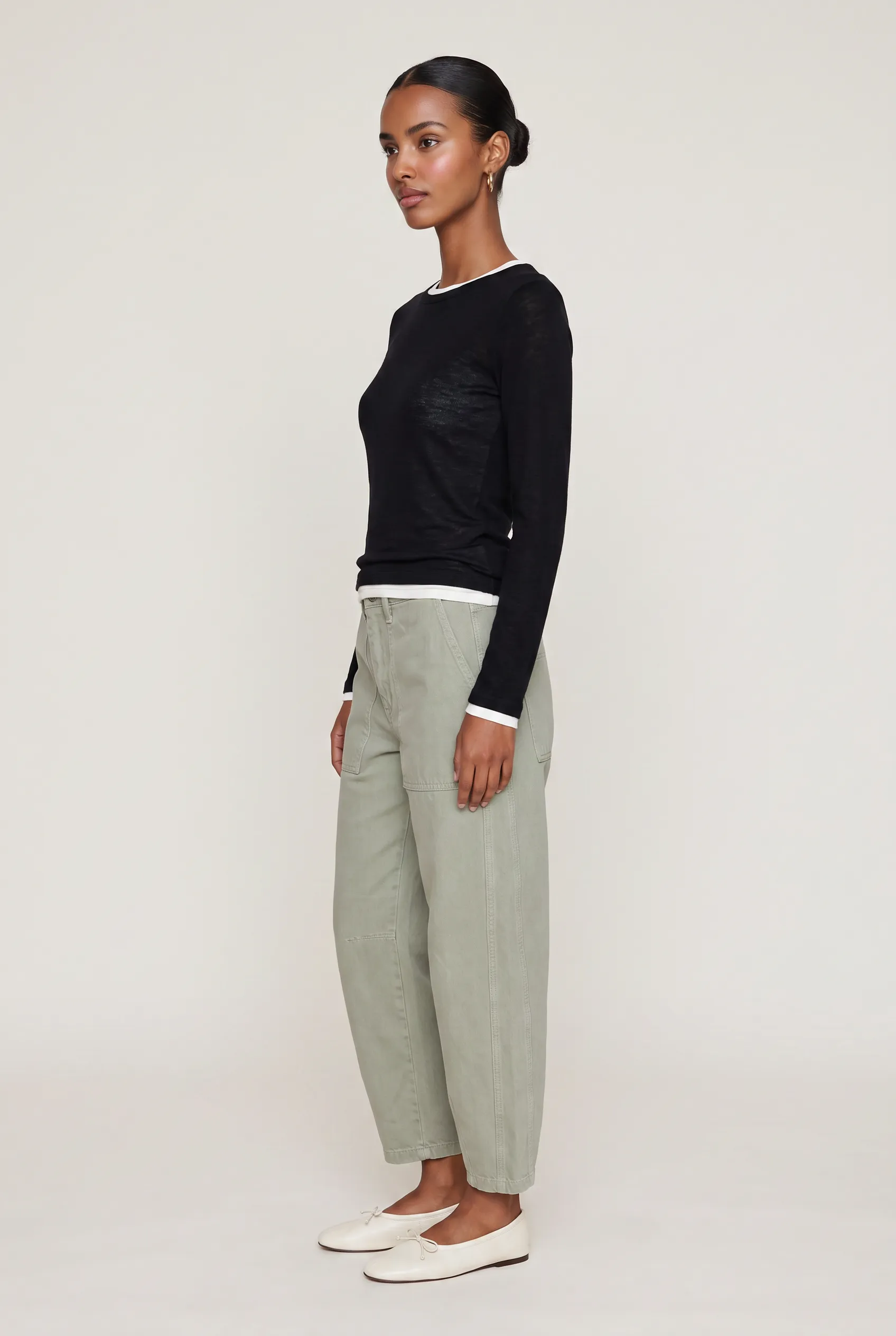 Make It A Double Layer Long Sleeve Top sold by Mixology product image thumbnail 3