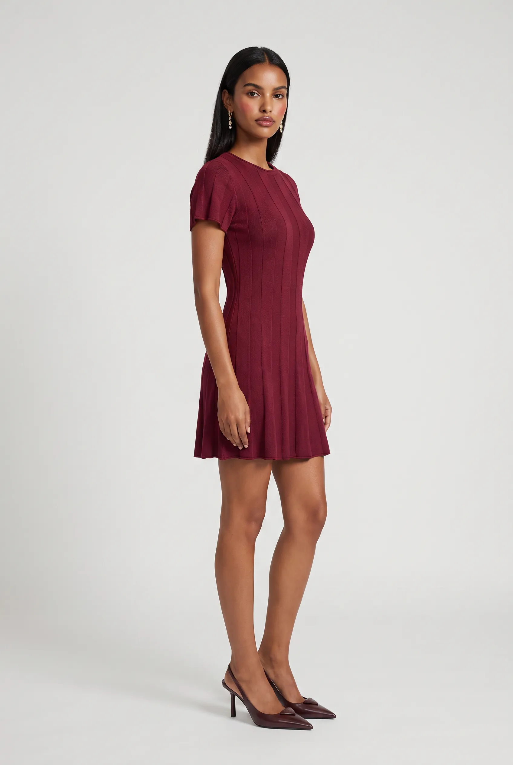 Raine Pleated Mini Dress sold by Mixology product image thumbnail 3