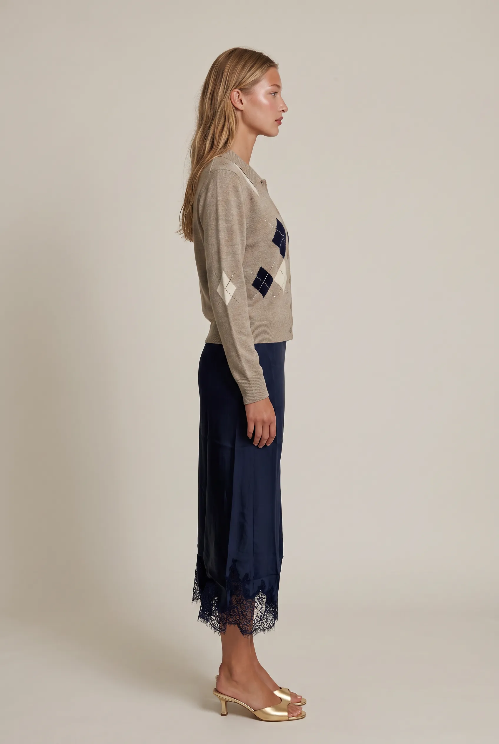 Monroe Argyle Cardigan sold by Mixology product image thumbnail 3