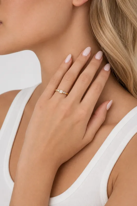 East To West Ring made by Mixology