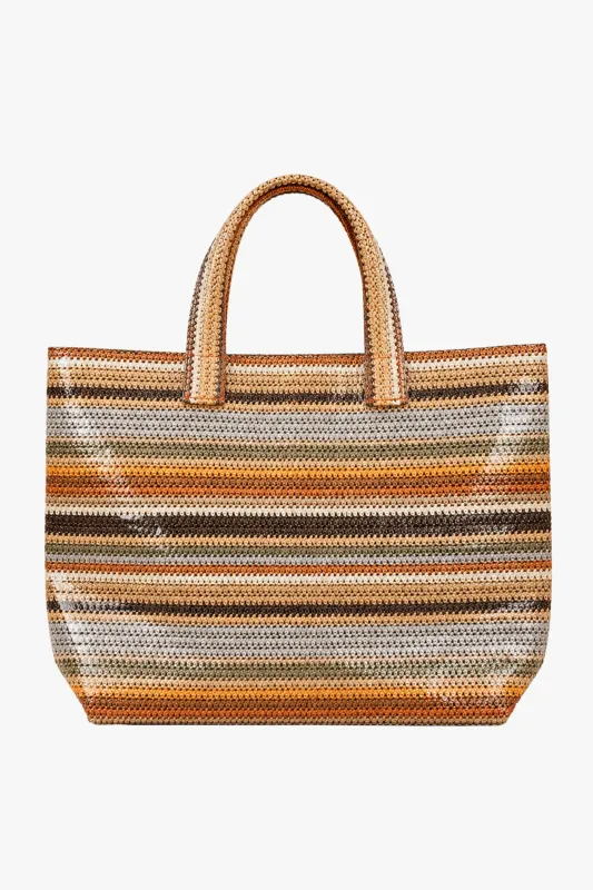 Vintage Woven Tote made by Mixology