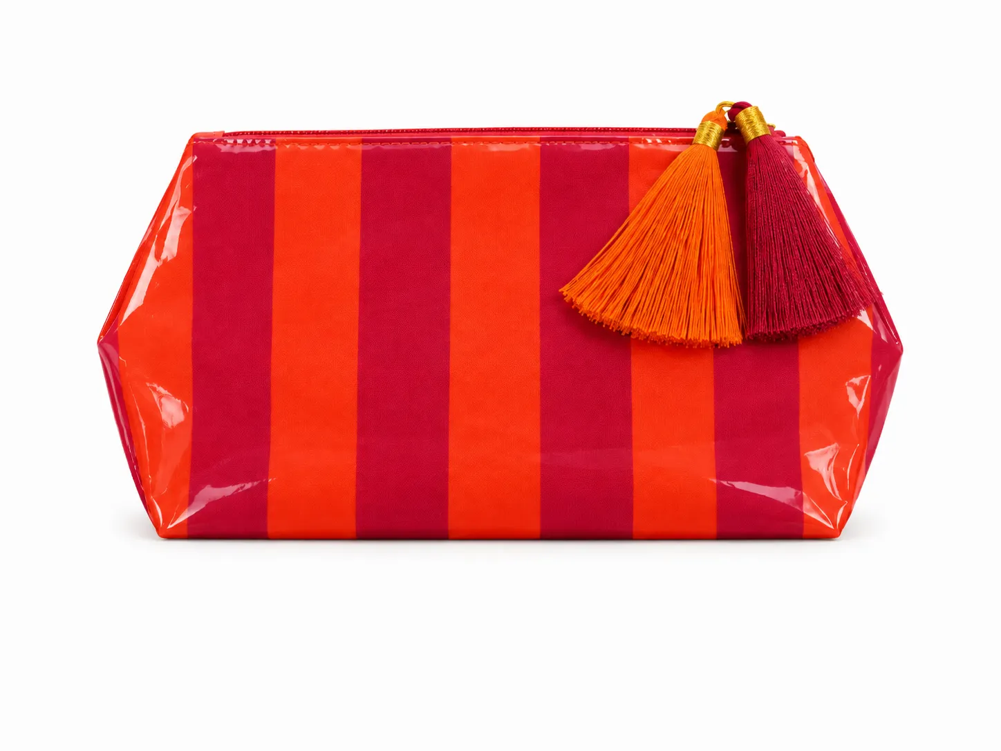 Striped Tassle Travel Pouch sold by Mixology