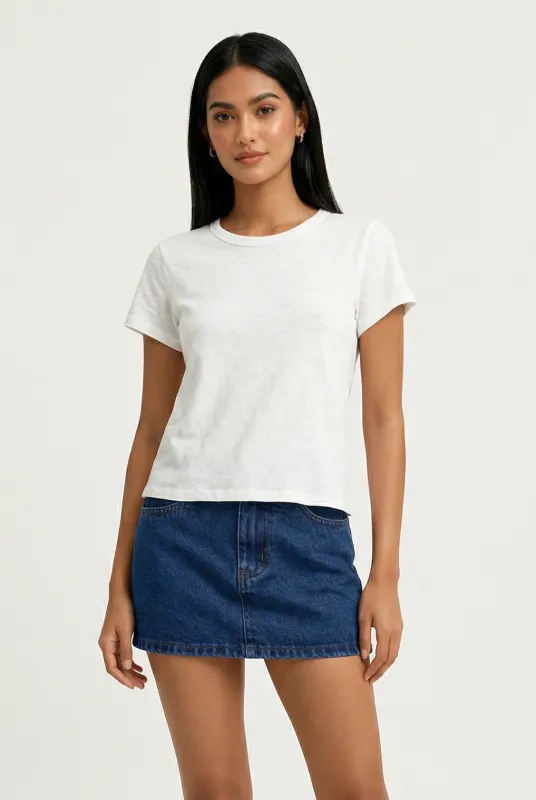 Junie Slub Tee made by Z Supply