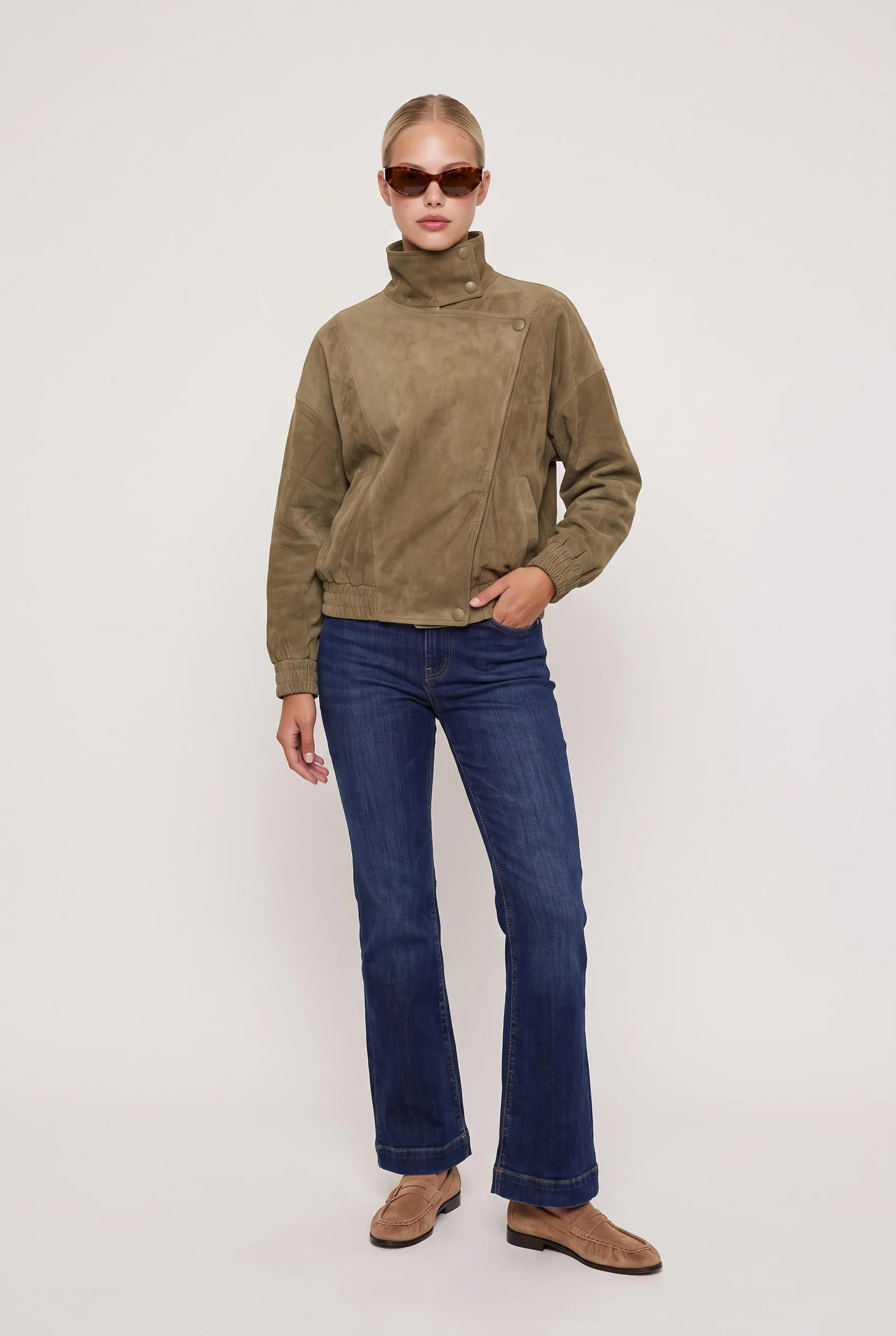 Big Energy Faux Suede Jacket sold by Mixology product image thumbnail 2