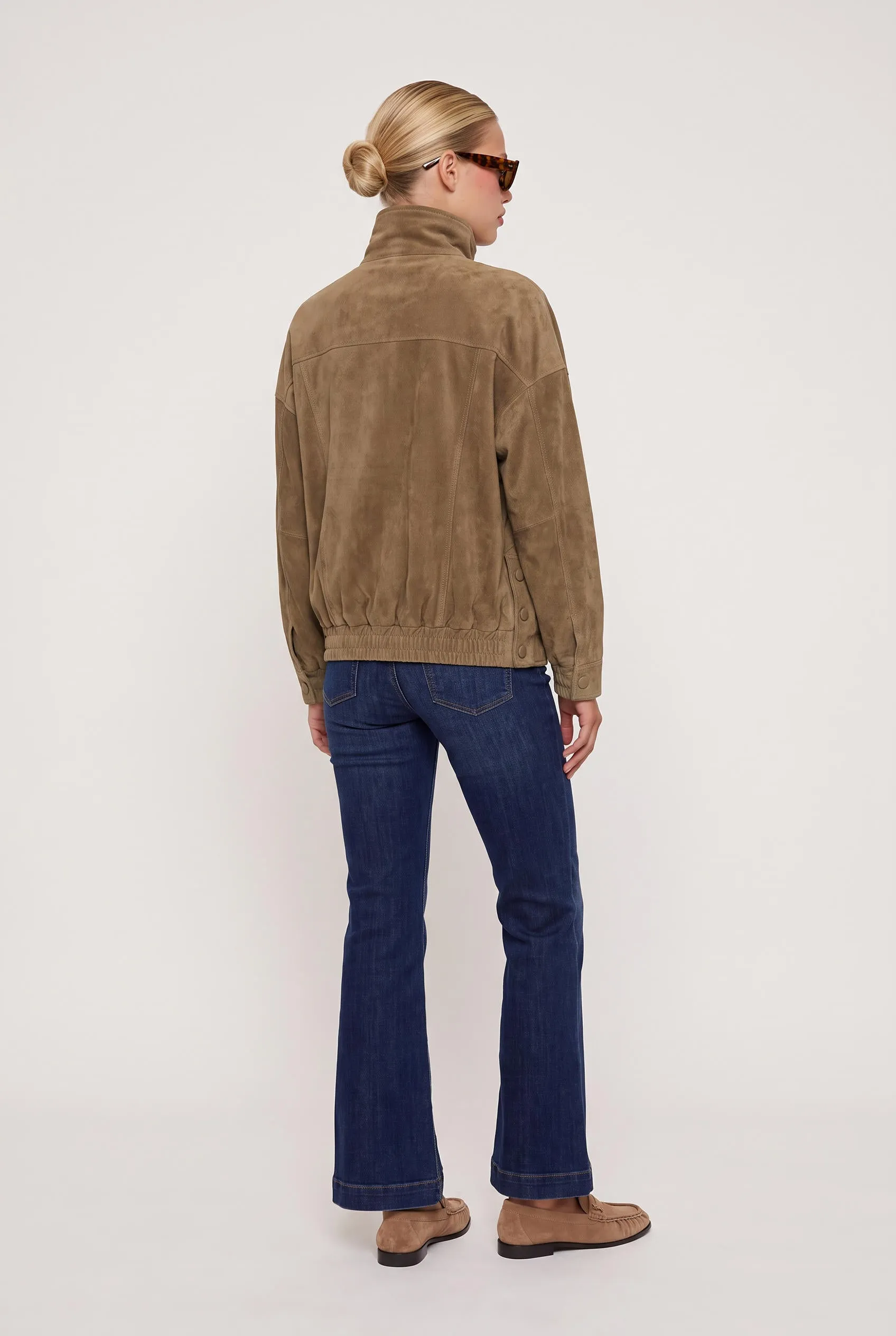 Big Energy Faux Suede Jacket sold by Mixology product image thumbnail 4