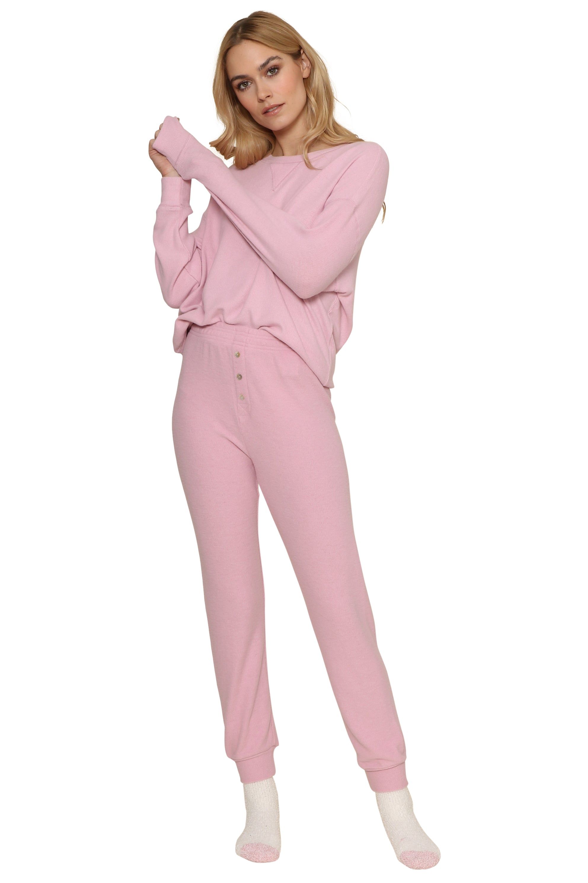 Sleep Tight Rib Long Sleeve Top sold by Mixology product image thumbnail 3