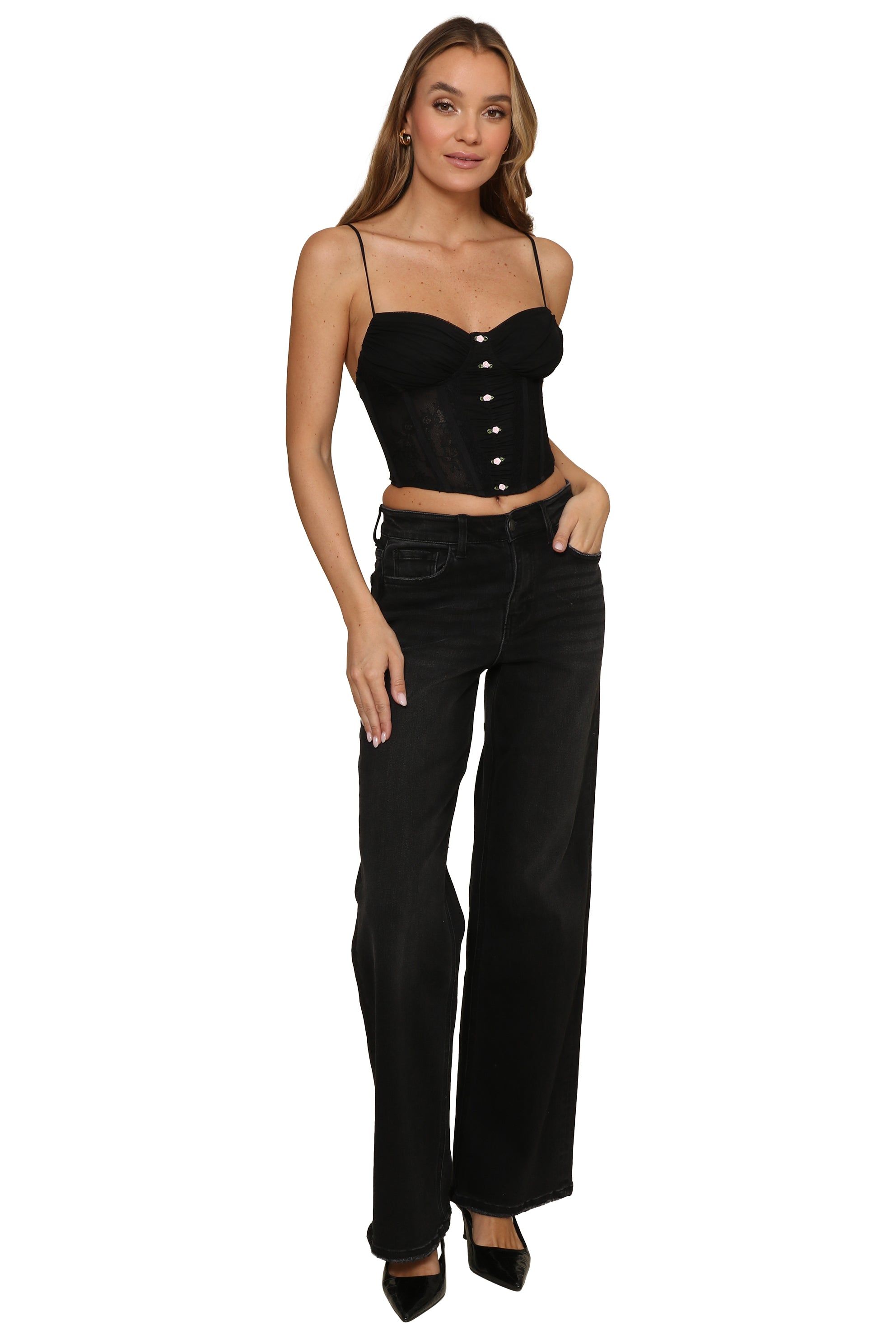 Nikki Cropped Tank sold by Mixology product image thumbnail 4