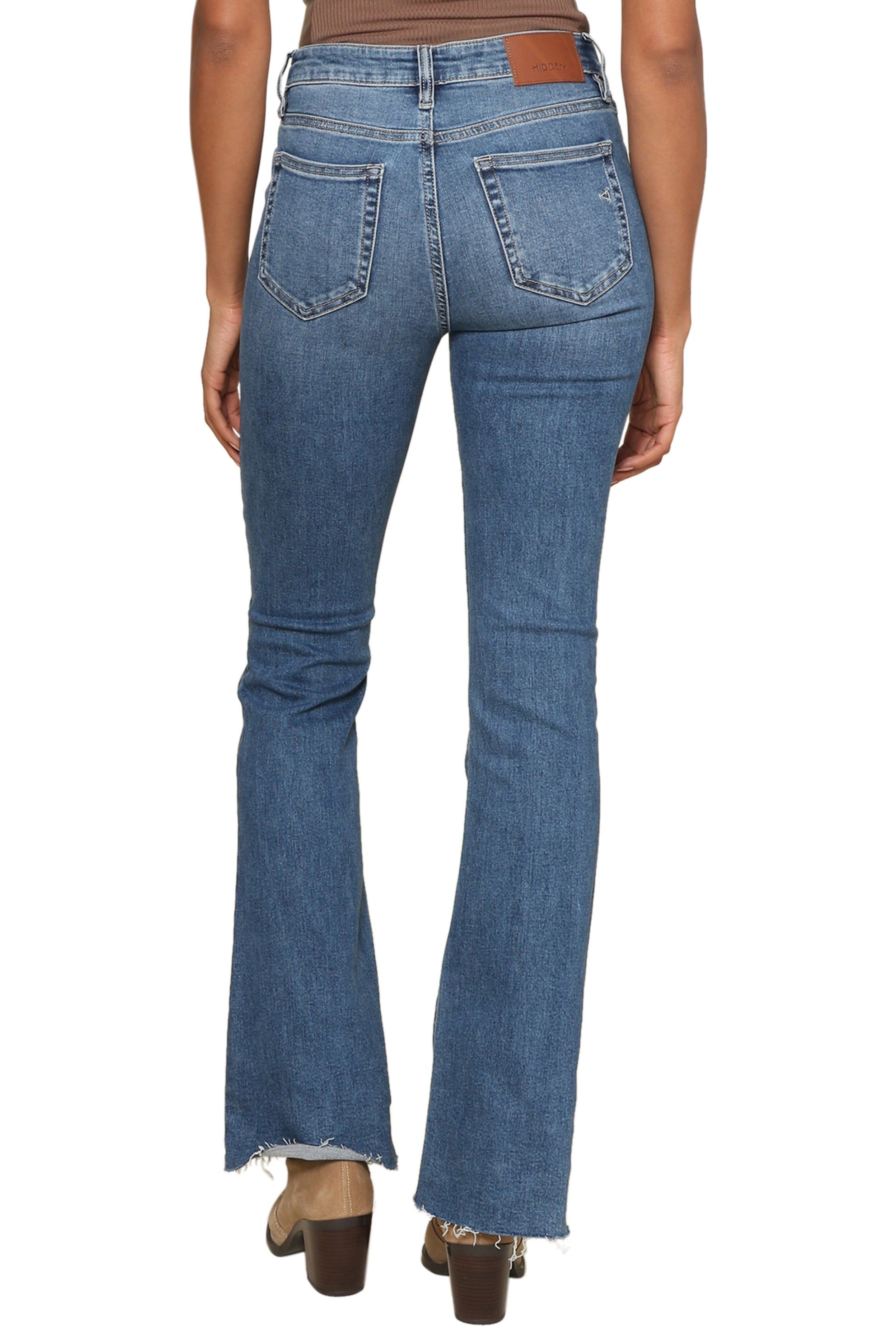 Happi Med Wash Raw Hem Flare sold by Mixology product image thumbnail 3