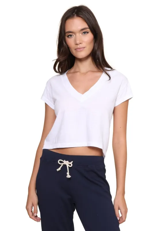 Alanis Recycled V Neck Tee sold by Mixology