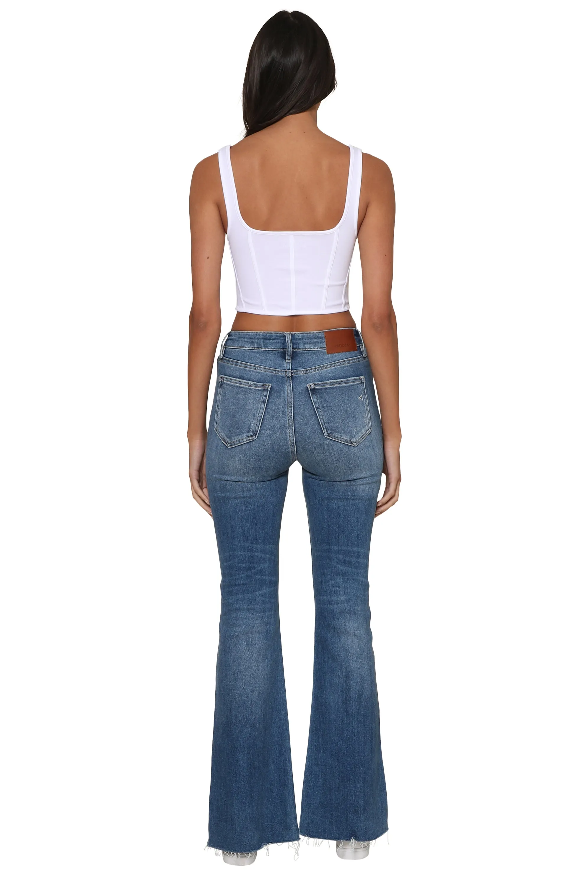 Built Up Strap Ribbed Corset sold by Mixology product image thumbnail 3