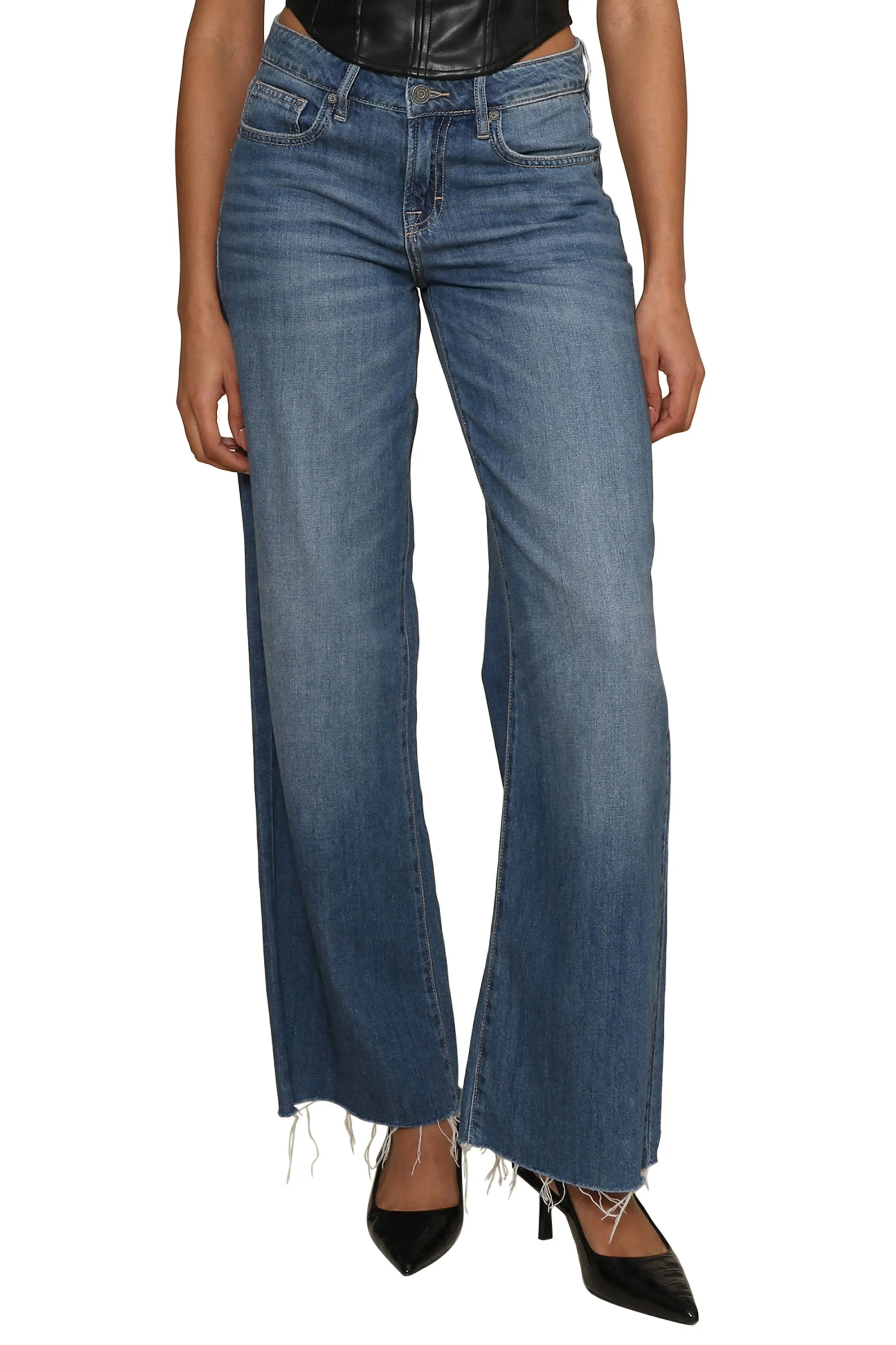 Nori Mid Rise Wide Leg sold by Mixology