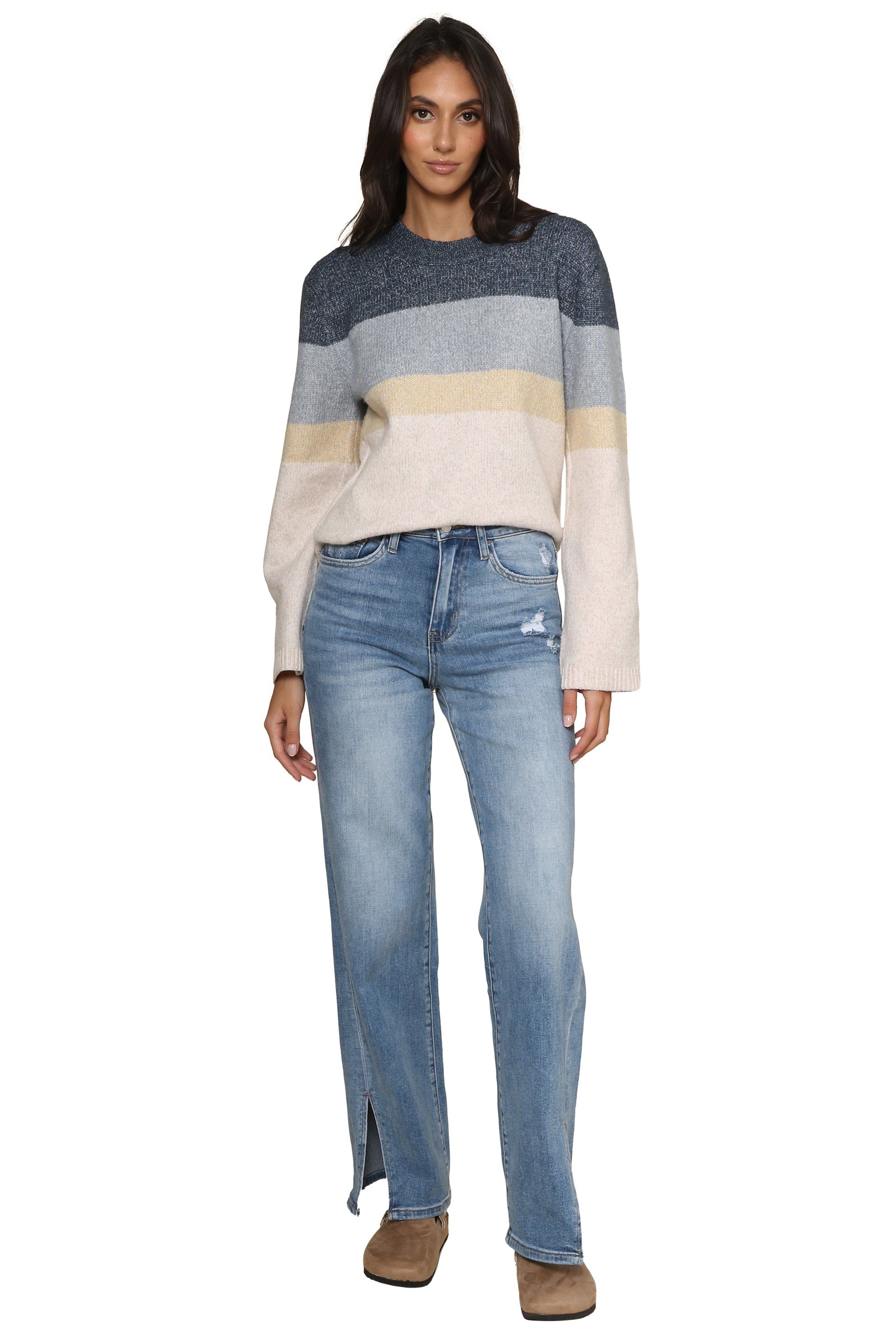 Sawyer Stripe Pullover Sweater sold by Mixology product image thumbnail 2