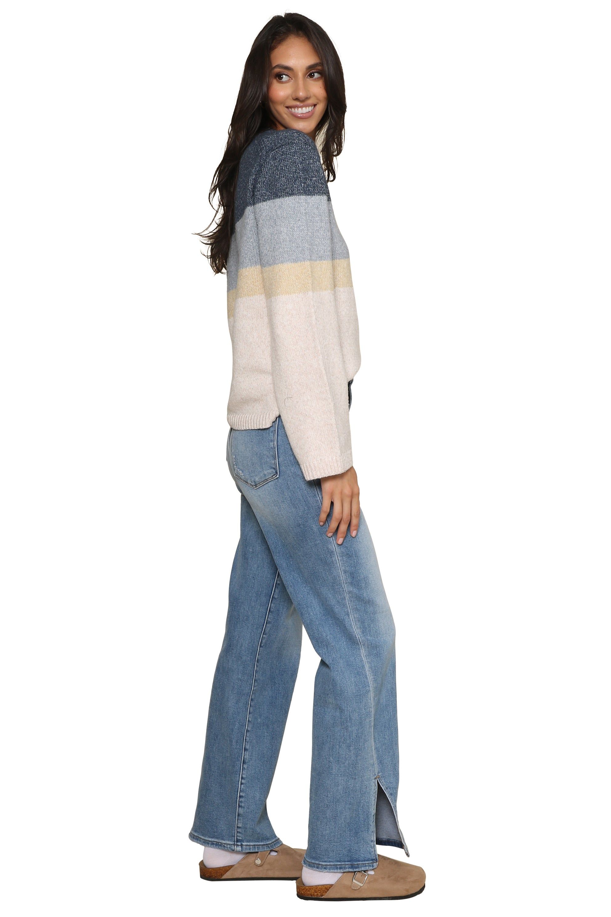 Sawyer Stripe Pullover Sweater sold by Mixology product image thumbnail 3