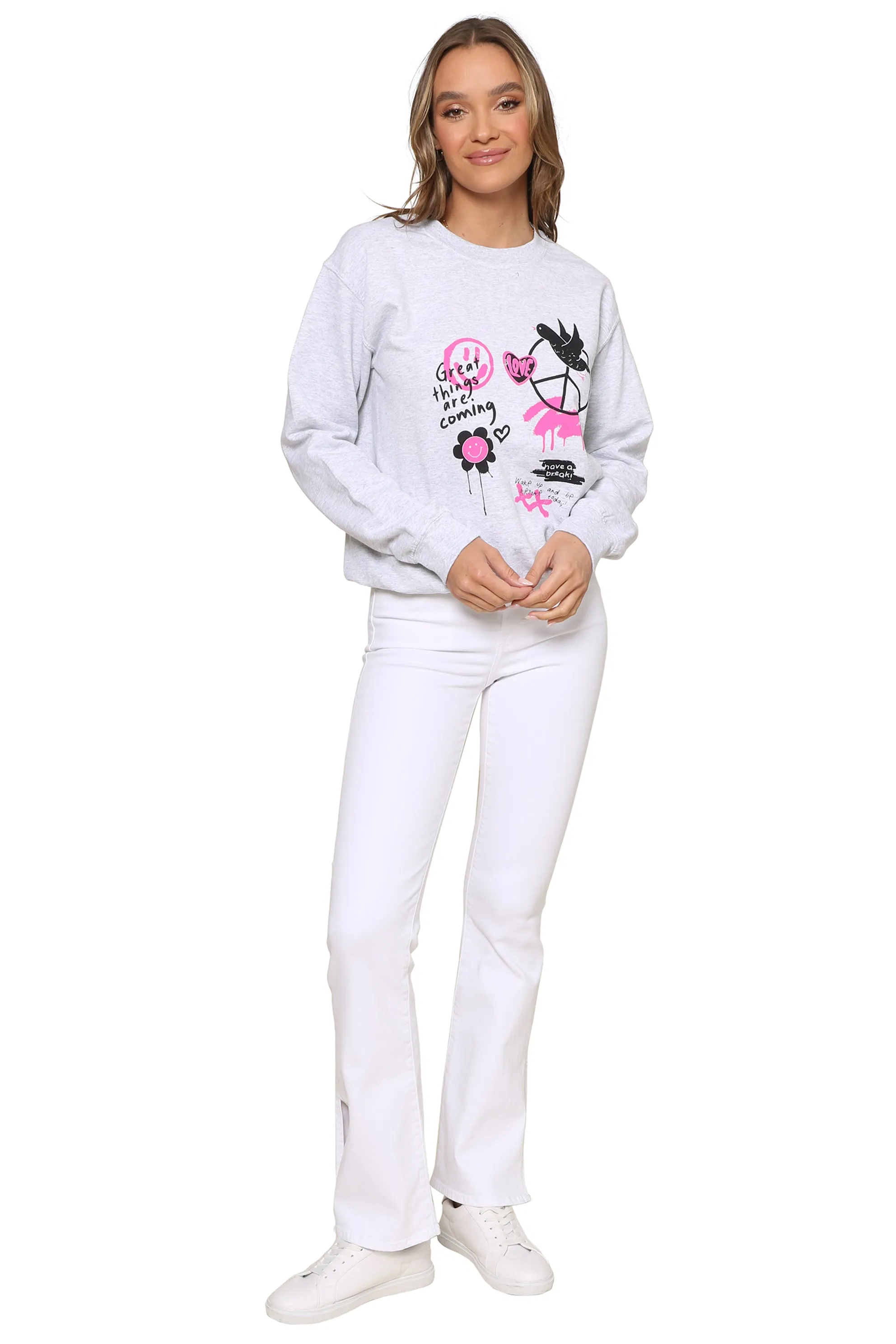 Great Things Sweatshirt sold by Mixology product image thumbnail 2