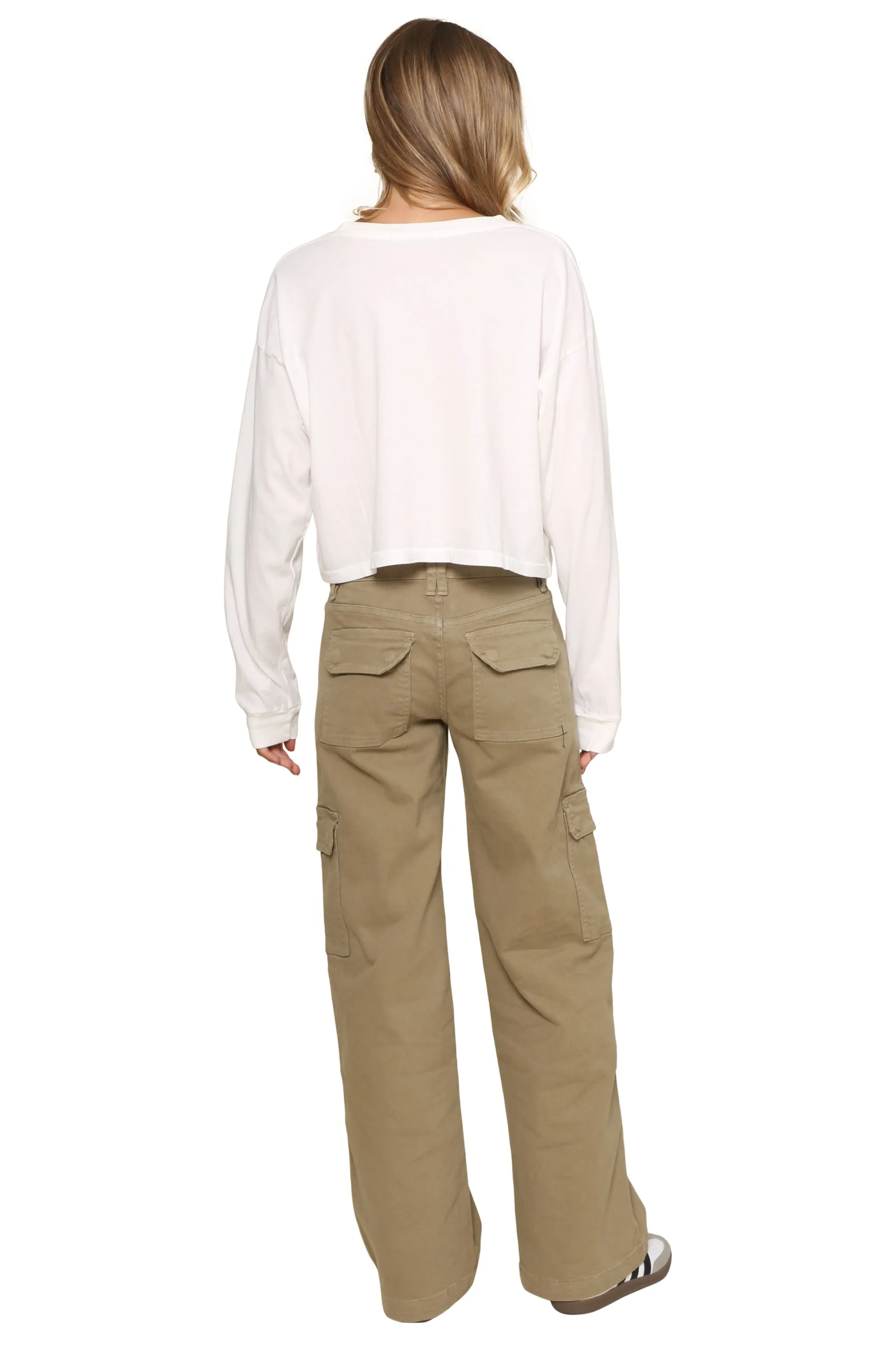 The Beach Boys Long Sleeve Crop Top sold by Mixology product image thumbnail 4