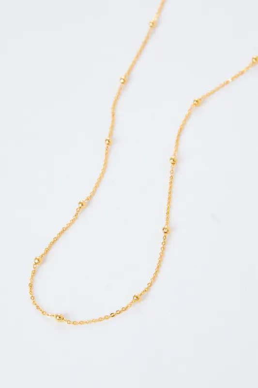 Taylor Ball Station Necklace sold by Mixology