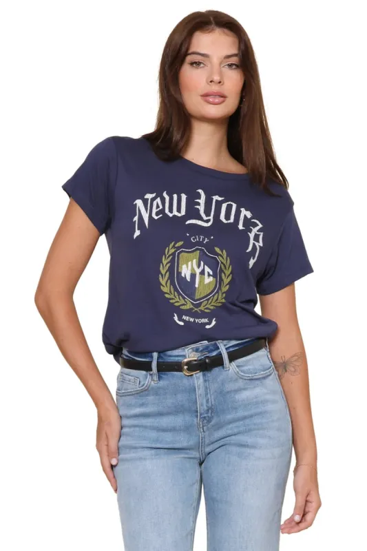 New York Crest Tee sold by Mixology