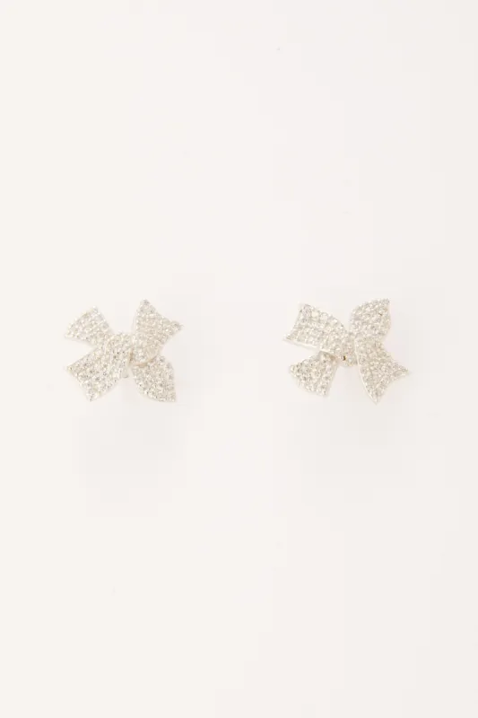 Rammy Cubic Zirconia Bow Studs made by Mixology