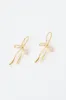 Belle Long Bow Drop  Earring sold by Mixology