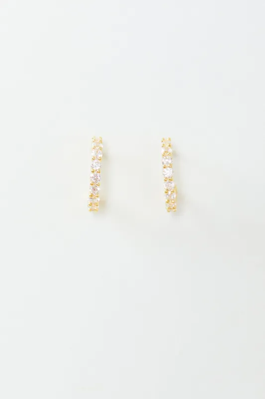 Margo XS Cubic Zirconia Hoops sold by Mixology