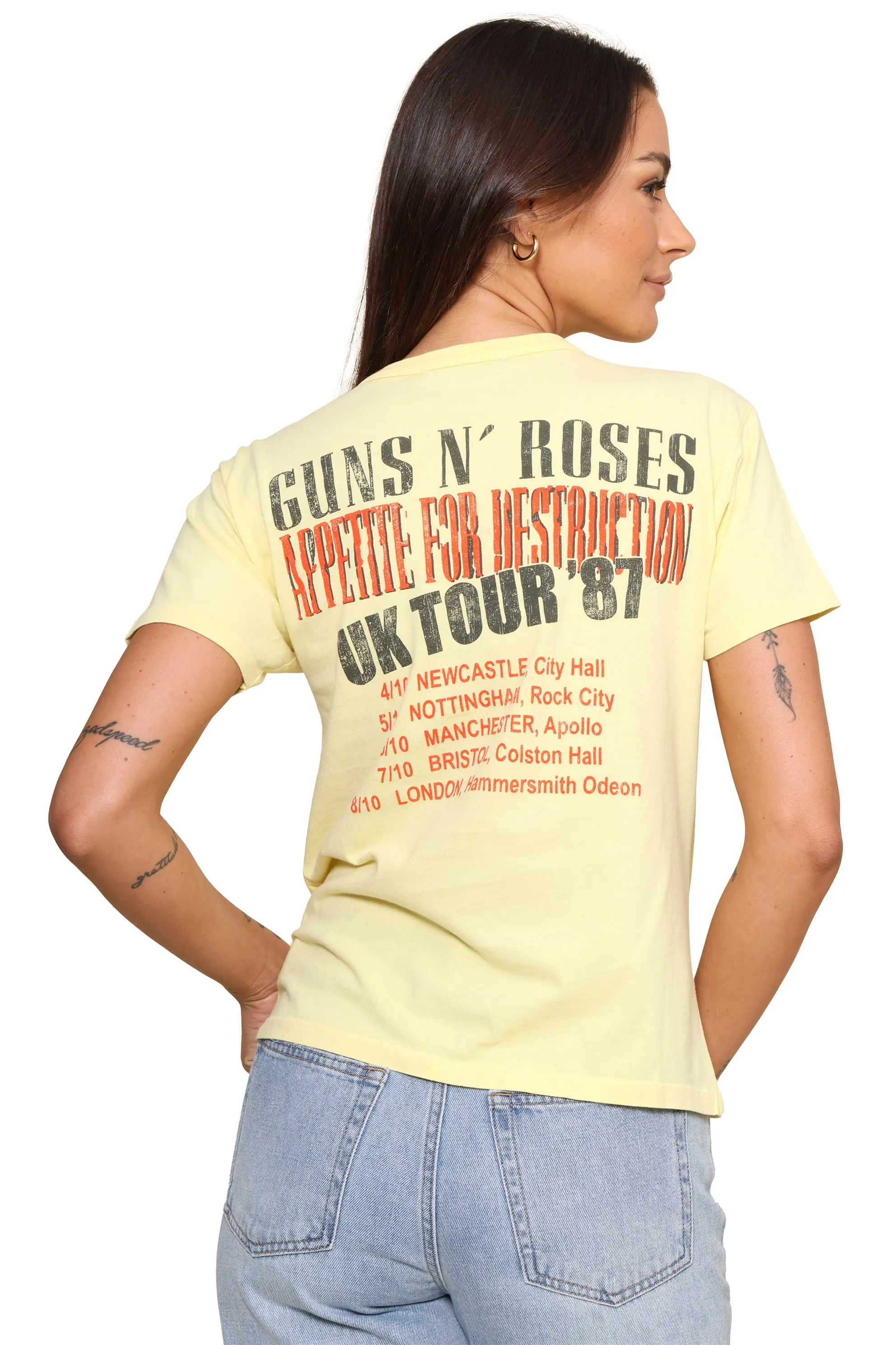 Guns N Roses Uk Tour Tee sold by Mixology product image thumbnail 2