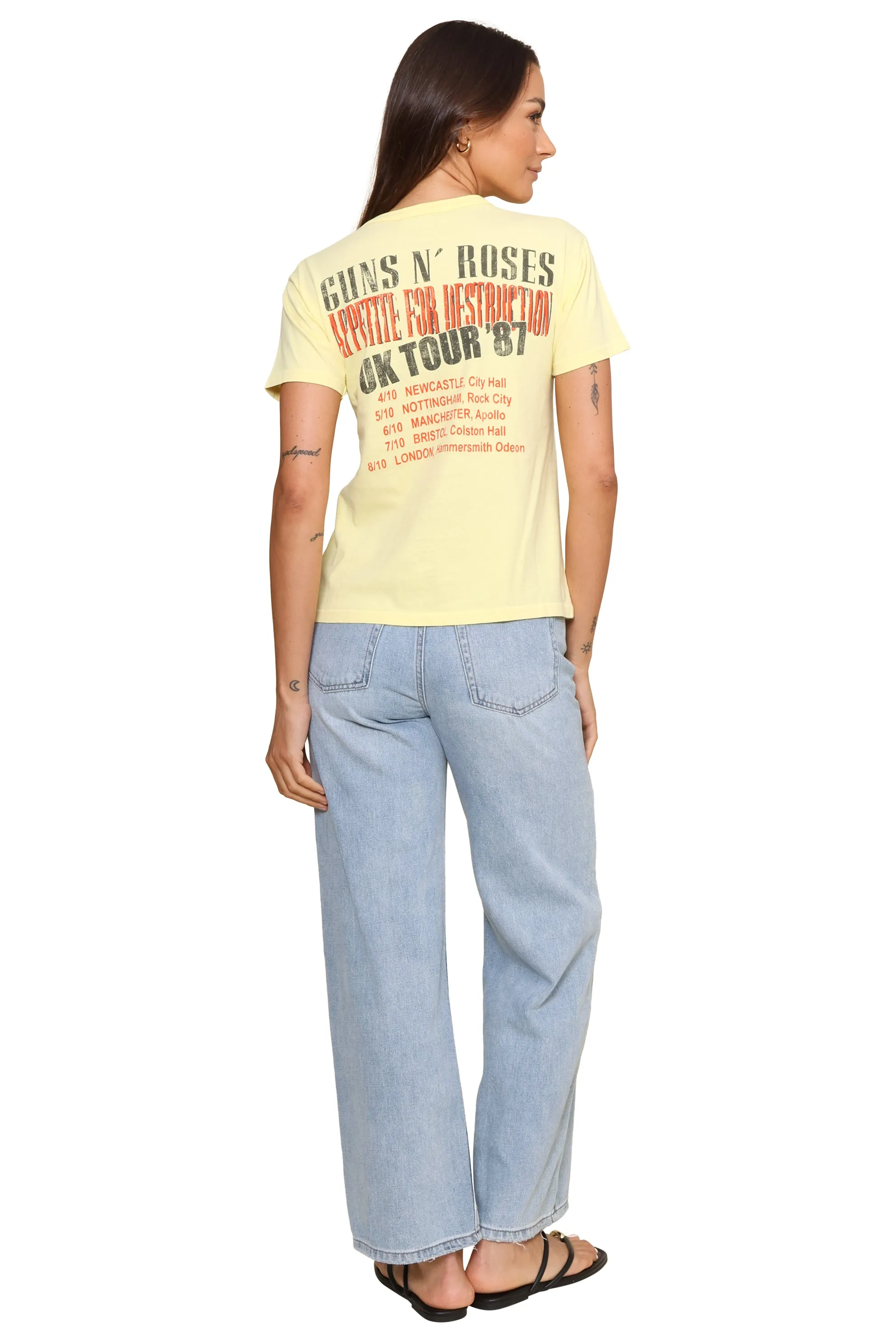 Guns N Roses Uk Tour Tee sold by Mixology product image thumbnail 5