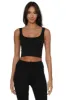 Chevron Ribbed Crop Top sold by Mixology