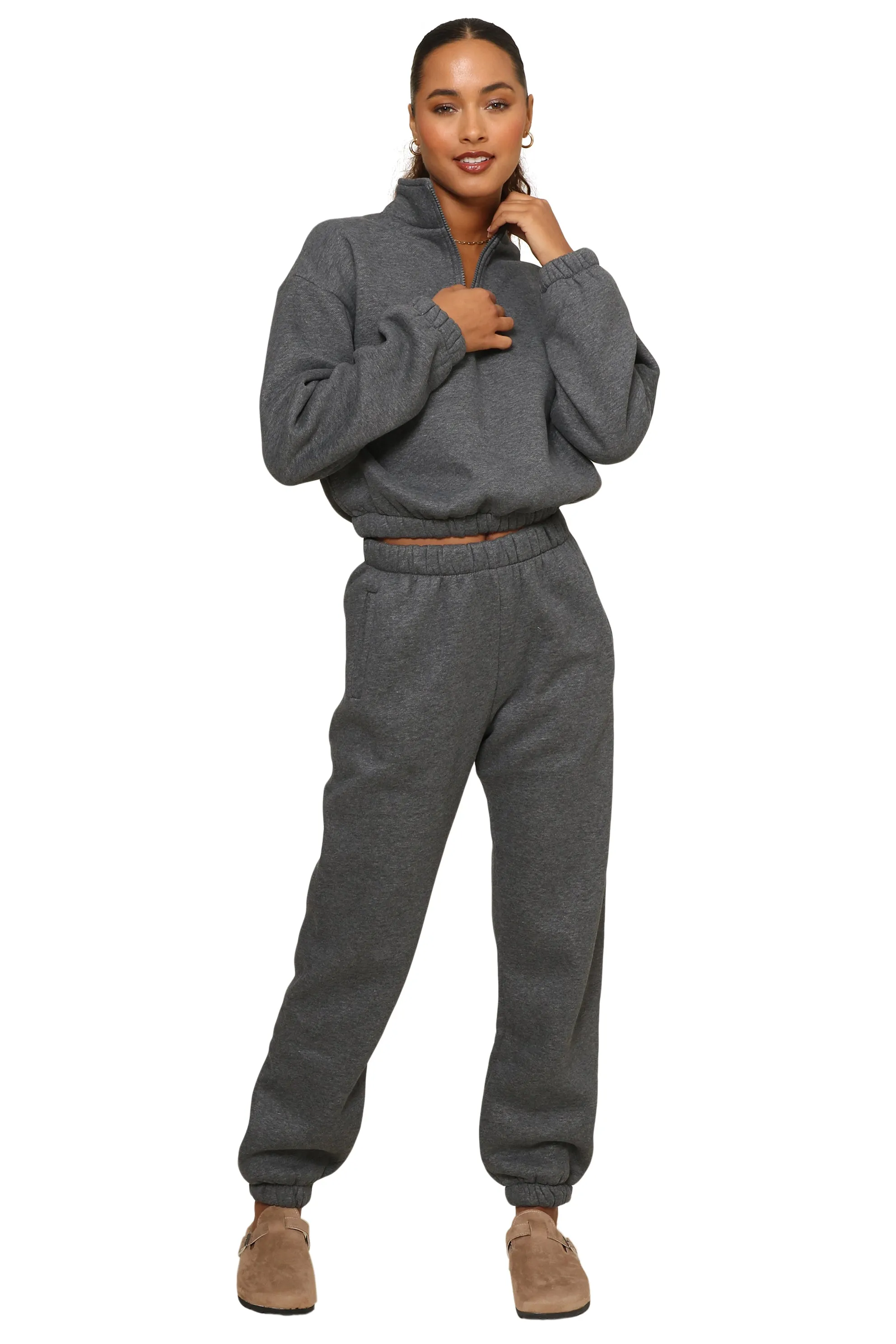 Cozy Nights Quarter Zip sold by Mixology product image thumbnail 3