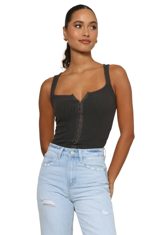 Emilia Hook & Eye Rib Tank made by Mixology