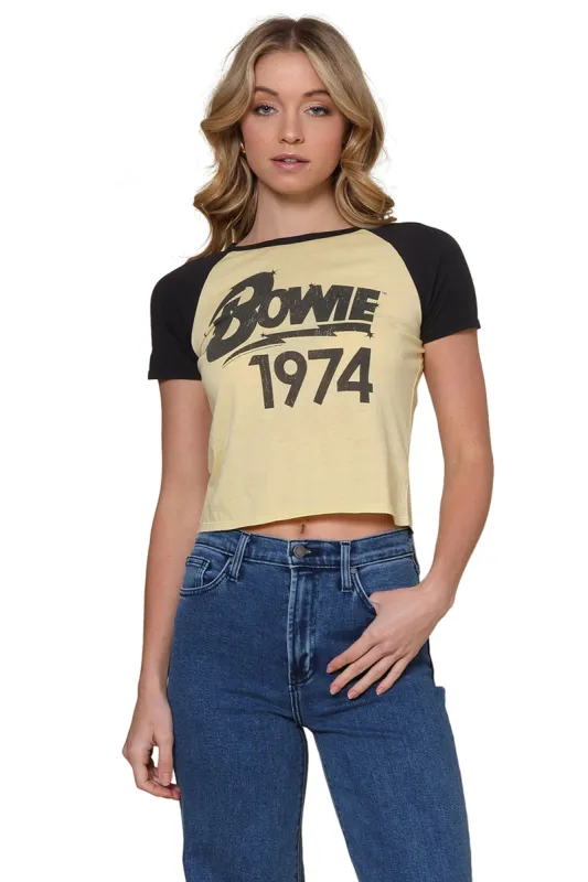 David Bowie 1974 Tee sold by Mixology