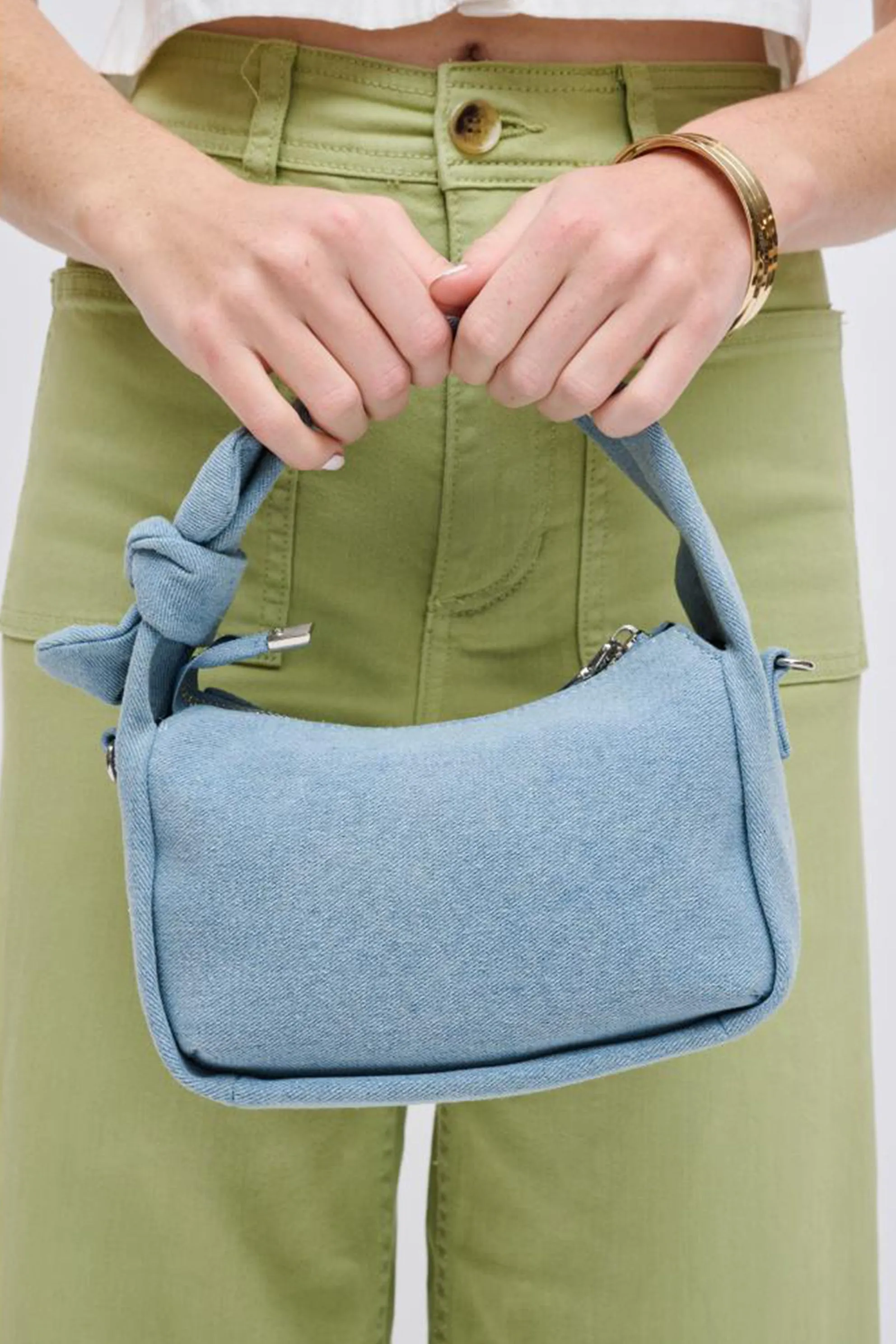 Juno Denim Shoulder Bag sold by Mixology product image thumbnail 2