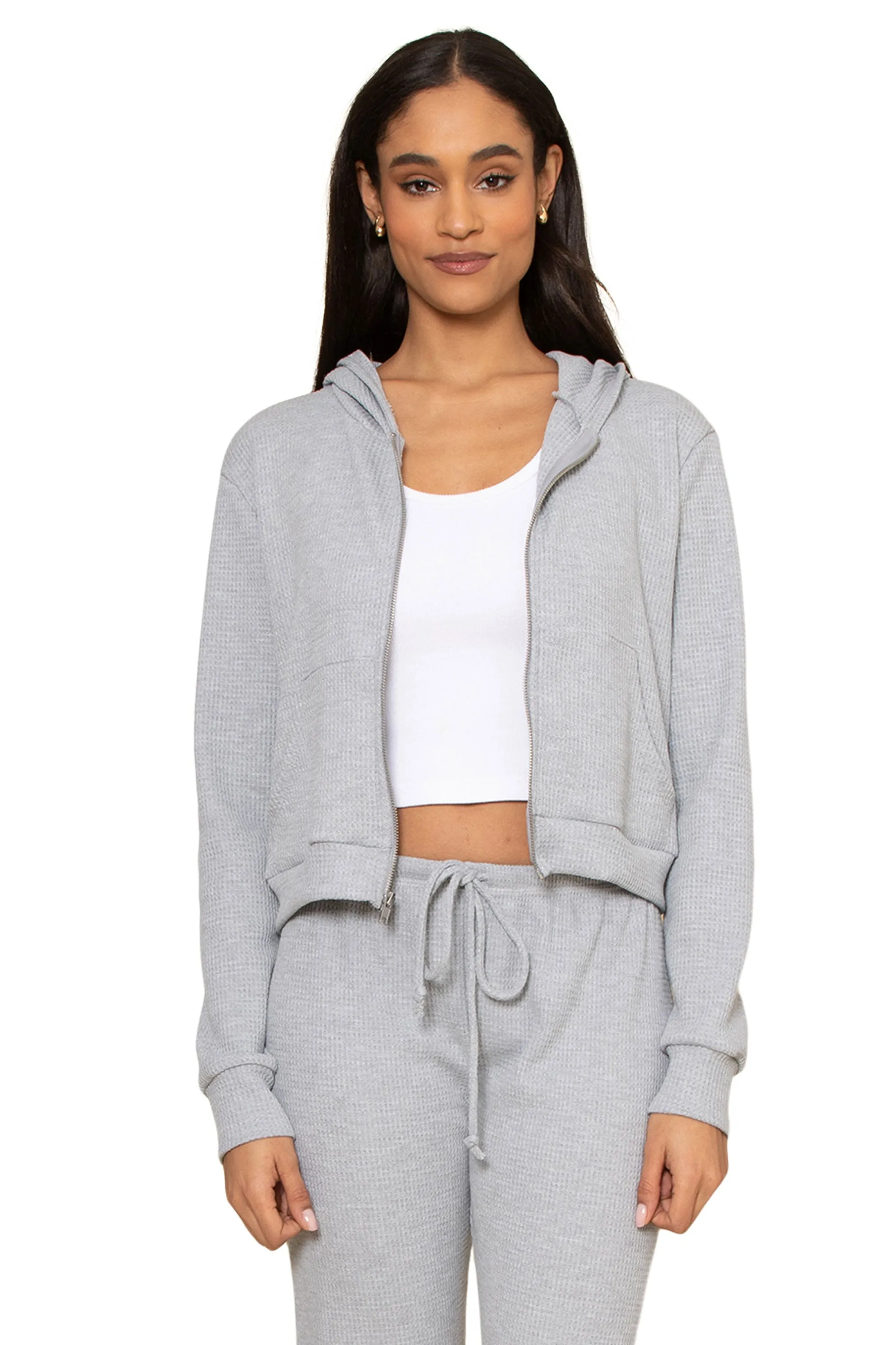Lazy Day Waffle Zip Up sold by Mixology product image thumbnail 5
