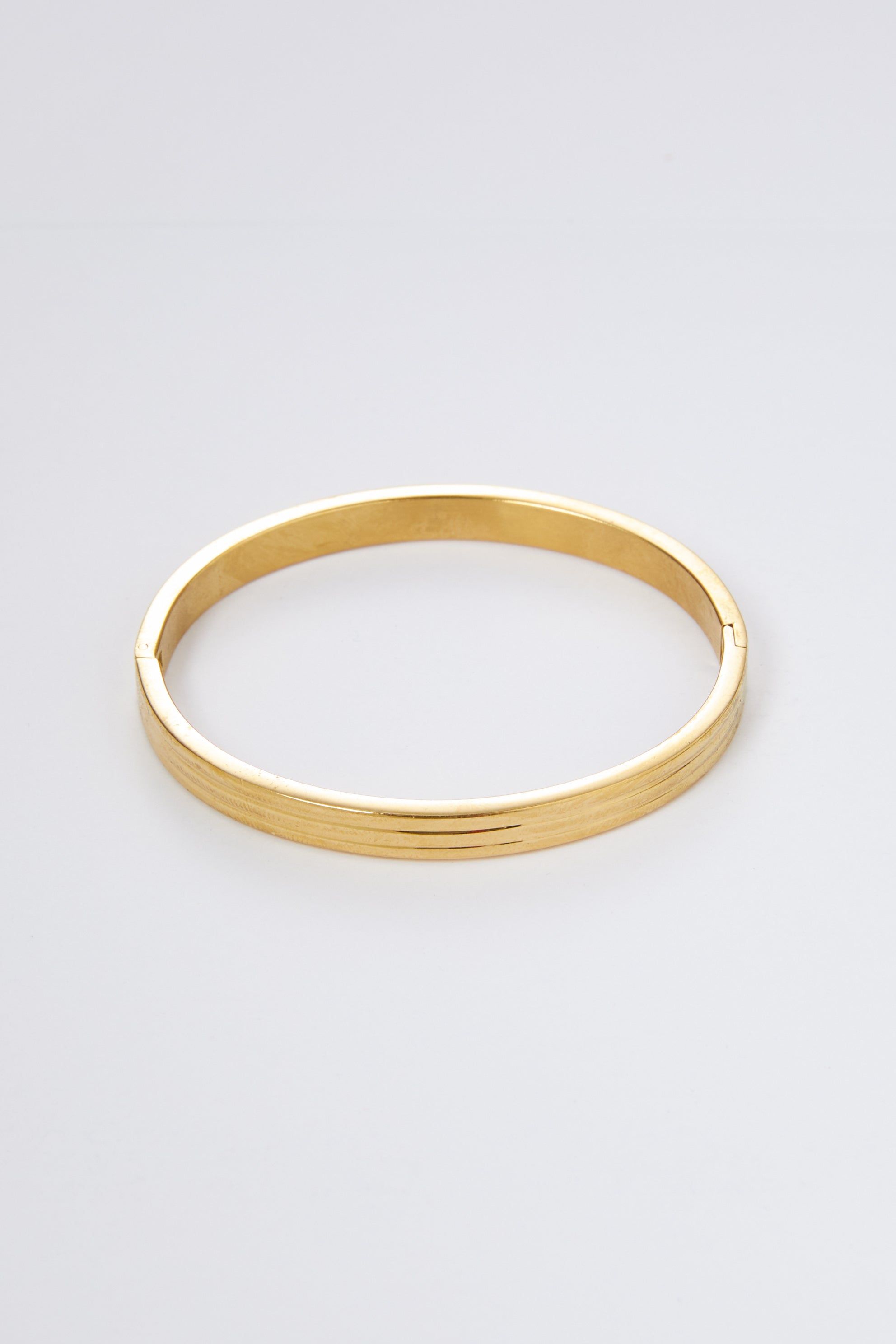Alexa Grooved Bangle sold by Mixology