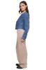 Collarless Denim Jacket sold by Mixology