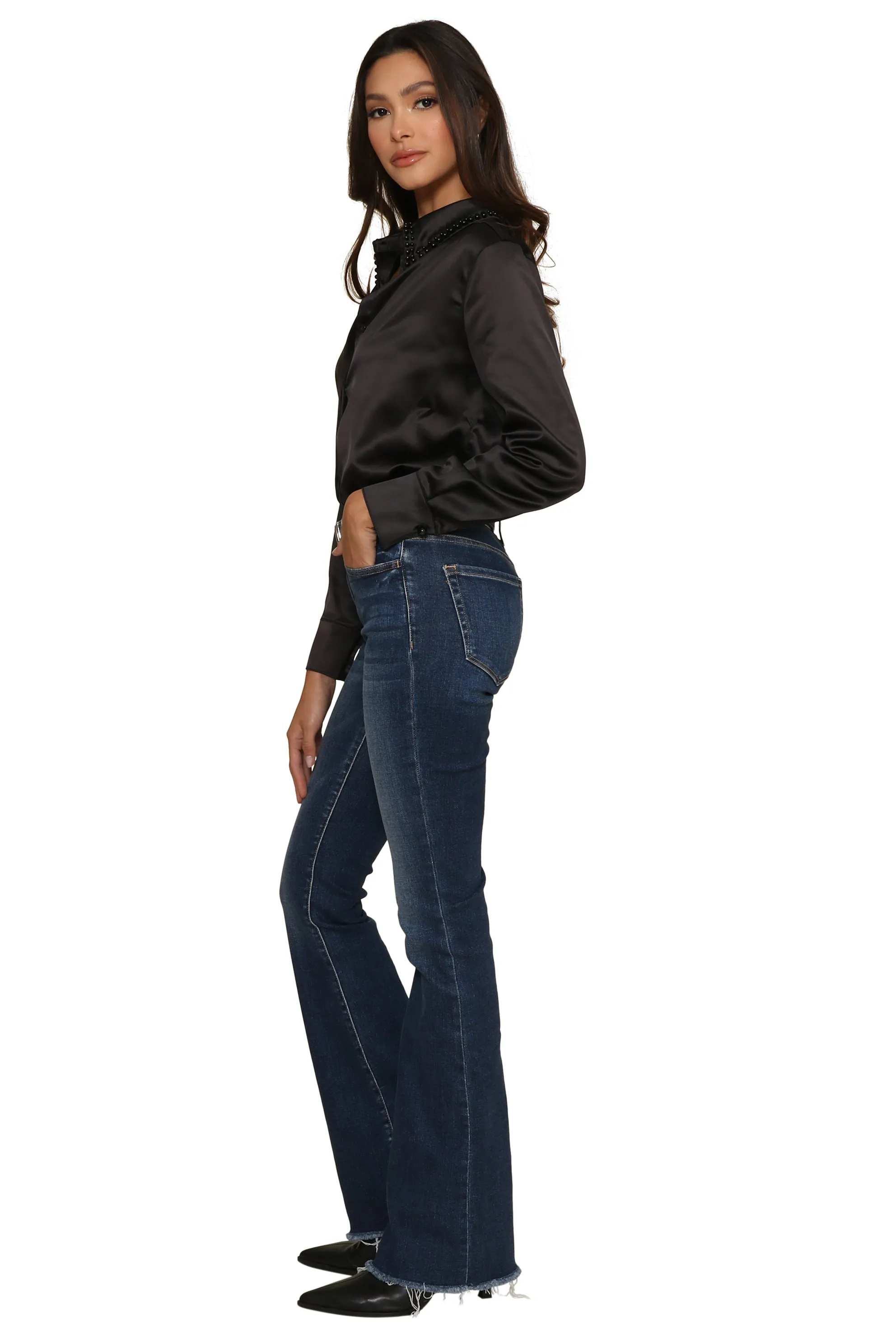 Beaded Collar Shirt sold by Mixology product image thumbnail 5